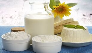 produkte të qumështit të fermentuar për pankreatitit