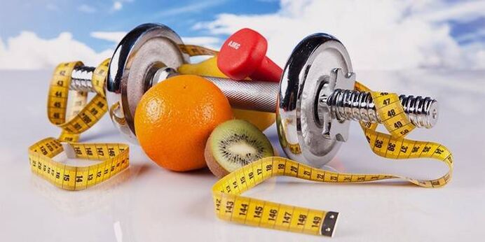 fruta dhe pajisje për humbje peshe